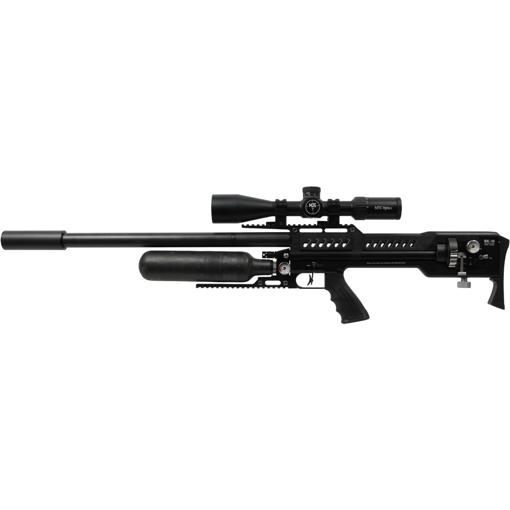 LCS Air Arms SK-19 Automatic .30 Air Rifle- Black